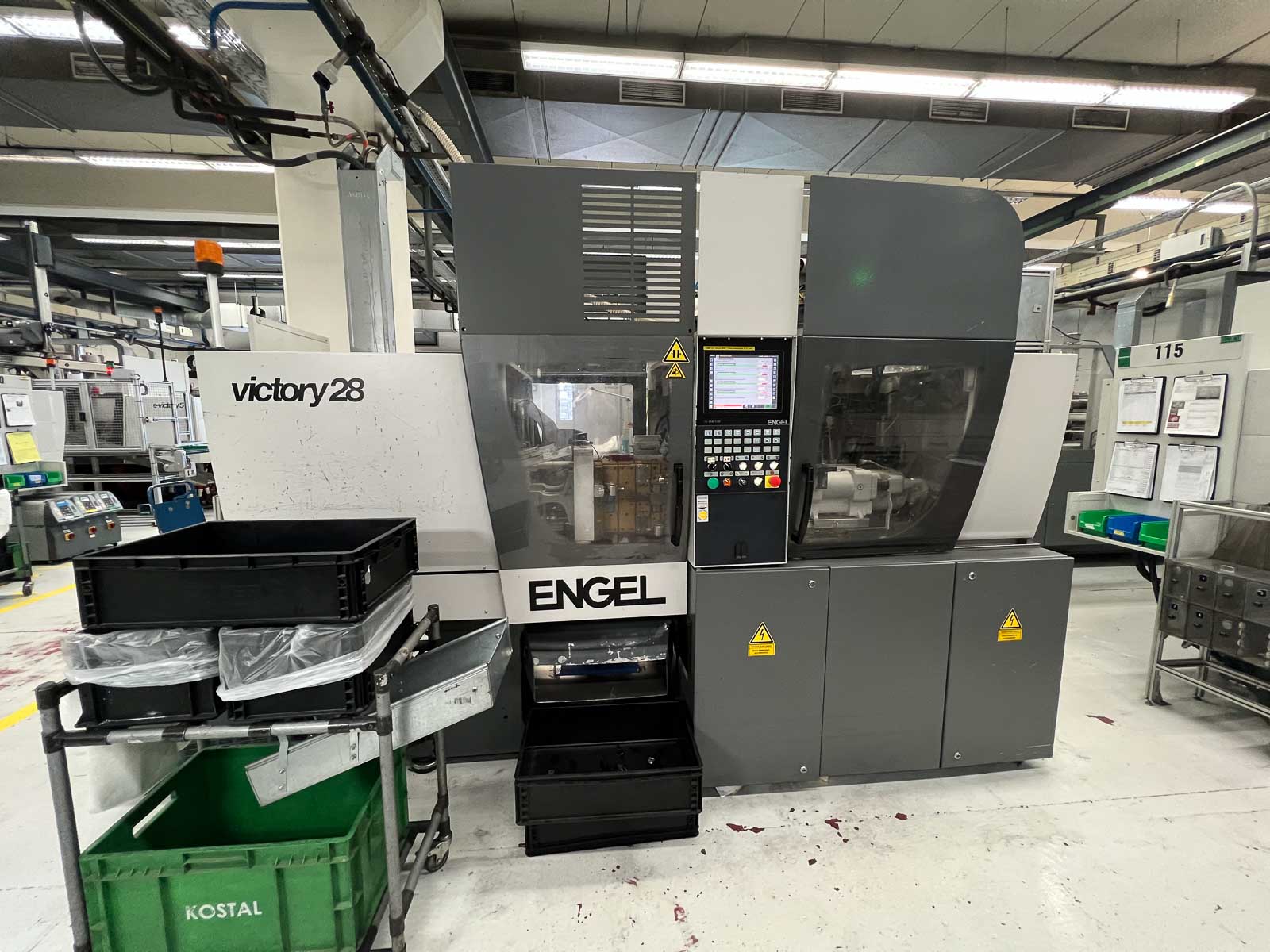 ENGEL VICTORY VC 80 / 28 TECH 28t injection molding machine (2007) id10893